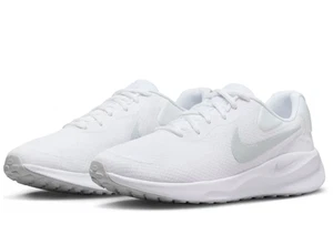 NUEVO EN CAJA ZAPATILLAS NIKE FB2207 100 NIKE REVOLUTION 7 RUNNING BLANCAS/PLATINO PARA HOMBRE - Imagen 1 de 5