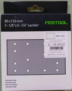 Festool 490160 Schnittstellenschleifer Stützteller 2er-Pack - Bild 1 von 2