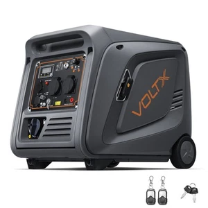 VoltX 3500W Gasoline Inverter Generator Pure Sine Wave Single Phase Emergency RV - Picture 1 of 12