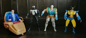 Lot Of 90's Marvel Figures Spider-Man Symbiote Wolverine Cable Professor X-Men  - Picture 1 of 24