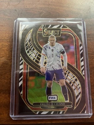 2024-25 Select FIFA Erling Haaland Mezzanine SSP Zebra #183 Norway - Image 1 of 2