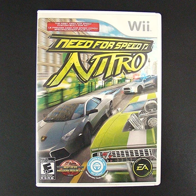 Need For Speed: Nitro Nintendo Wii Video Game 2009 CIB Complete Manual 00s - Image 1 of 3