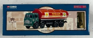 Corgi 24203 Leyland Elliptical Tanker Shell/BP with Diecast Petrol Pump - Picture 1 of 4