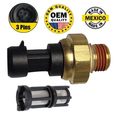 OIL PRESSURE SENSOR SWITCH W/FILTER FOR CHEVROLET SILVERADO GMC SIERRA 2003-2008 - Image 1 of 4