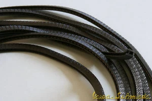 VESPA Kantenschutz PIAGGIO Beinschild - Schwarz - V50 PK PX PV ET3 - Schlitzrohr - Bild 1 von 1