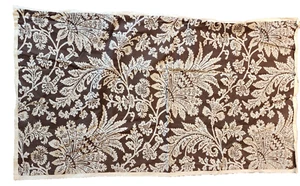 Cuscino reversibile Tommy Hilfiger marrone avorio floreale Sham King 37x20,5" - Foto 1 di 4