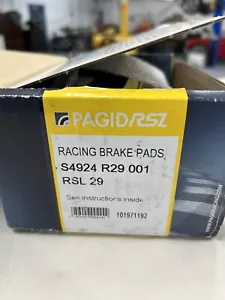 PAGID RSL 29 FRONT YELLOW BRAKE PADS FOR 2014 PORSCHE GT3 - Picture 1 of 4