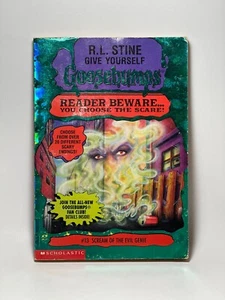 1st Print #13 Scream of the Evil Genie Give Yourself Goosebumps Book RL Stine - Picture 1 of 18