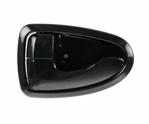 Manija de puerta interior negra LH conductor izquierdo delantero o trasero para 00-06 Hyundai Accent - Imagen 1 de 2
