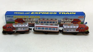 Express Train Wind-Up Tin Toy in Box Collector 2006 Schylling Works w/ Damage - Picture 1 of 16