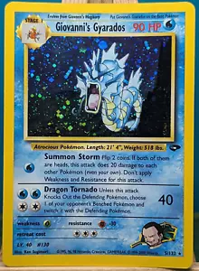 POKEMON - Gym Challenge - Giovanni's Gyarados - 5/132 - HOLO - englisch - Bild 1 von 2