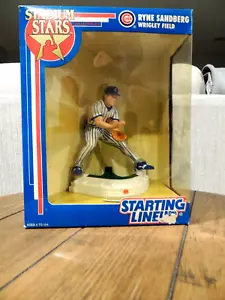 RYNE SANDBERG 1992 KENNER SLU "STADIUM STARS" FIGURA CHICAGO CUBS HOF - Foto 1 di 1