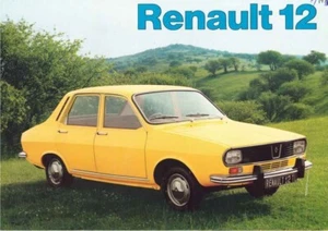 Catalogue brochure Renault 12 07/1973 Grande Bretagne / U.K. - Picture 1 of 2