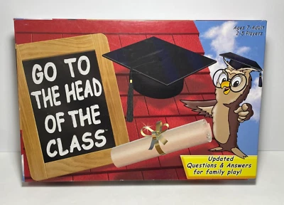 Vintage 2002 Hasbro Go to the Head of the Class Board Game Updated - Complete - Image 1 of 4