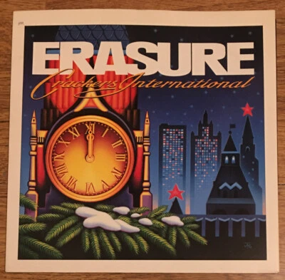 Erasure~Crackers International UK 12" Vinyl Record~Single 88’ MUTE 124693~EX/EX - Image 1 of 4
