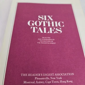 Six Gothic Tales Readers Digest Hardcover 1979 Vintage - Bild 1 von 5