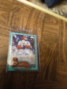 2023 Topps Chrome Alec Burleson Autograph Green Card. #028/199