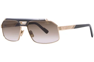 Cazal Legends 9109 003 Sunglasses Olive/Gold/Brown Gradient Rectangle Shape 61mm - Picture 1 of 7