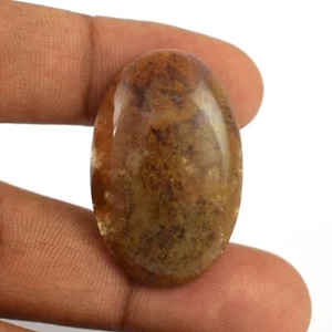 39.4 Cts Natural Moss Agate Cabochon Free Form Gemstone for Pendant VG562 - Picture 1 of 4