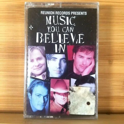 MUSIC YOU CAN BELIEVE IN - Various Artists Reunion Records NEW SEALED Cassette - Image 1 of 4