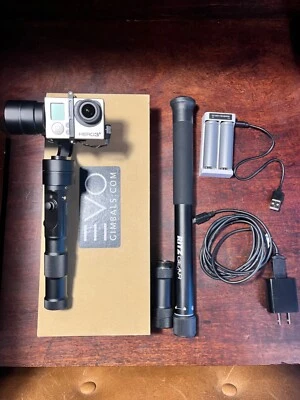 Gopro hero 3 plus black with Evo GP Pro gimbal - Image 1 of 3