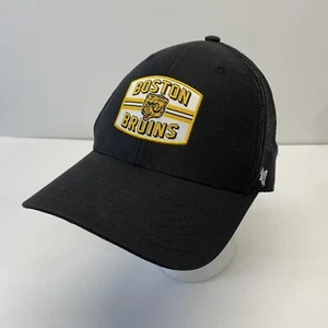 Boston Bruins Mütze Centennial 47 Trucker verstellbar Snapback Mesh Cap schwarz - Bild 1 von 7