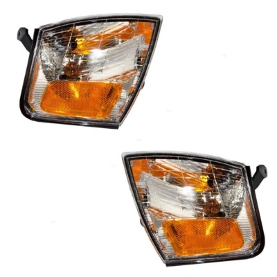 Juego de luces de señal de esquina laterales de conductor y pasajero DEPO para Toyota Avalon 1998-1999 Foto 1 de 4