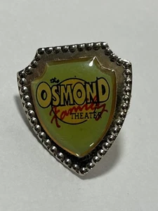 Vtg THE OSMOND FAMILY THEATRE Musical Family Donny Osmond Souvenir Pin **READ - Picture 1 of 2