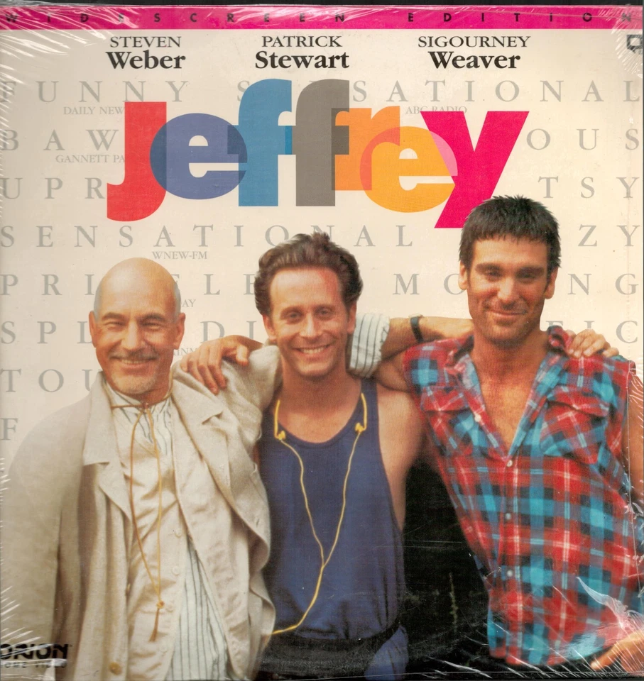 JEFFREY (Laserdisc, Widescreen, 1995, 92 mins. CC) Comedy Drama STEVEN WEBER - Image 1 of 1