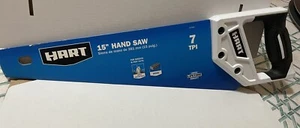 Herz 15" Handsäge 7 TPI KOSTENLOSER VERSAND - Bild 1 von 5