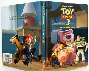 libro illustrato TOY STORY 3 LA GRANDE FUGA DISNEY LIBRI 2010 - Picture 1 of 1