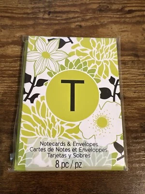 Pacote com 8 cartões e envelopes iniciais Studio 18 cartões - Imagem 1 de 2