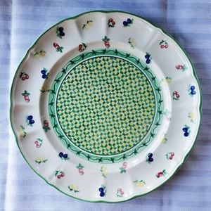 Seltene Richard Ginori Italien Boboli Gärten 12,5" Ladegerät/runde Platte - Bild 1 von 4