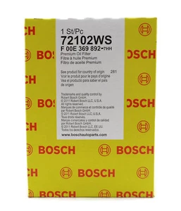 Bosch Original Oil Filter 72102WS Fits Chrysler Ford Lexus Mercury Toyota - Picture 1 of 4
