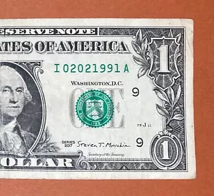 February 2, 1991 (I 02021991 A) Birthday Note $1 One Dollar Bill - Picture 1 of 3
