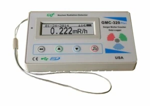 New GQ GMC-320+Geiger Counter Digi Nuclear Radiation Detector Beta Gamma X ray - Foto 1 di 9