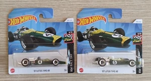 Hot Wheels '67 Lotus Type 49 - Hw Race Day 8/10 - 2024 2 Varianti Di Colore - Foto 1 di 5
