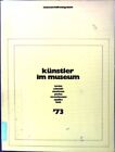 Einraum Ausstellungen'73 Honisch, Dieter: