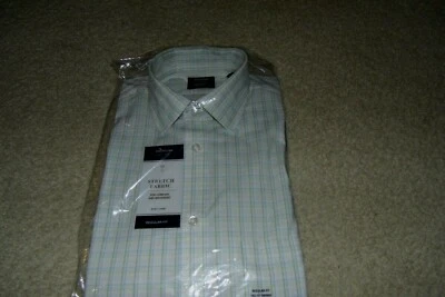 Camisa de vestir Arrow Easy Care ajuste regular elástica para hombre talla 14-14,5 nueva con etiquetas Foto 1 de 2