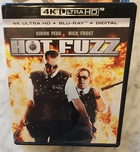 Hot Fuzz 4K Blu-ray + Blu-ray - No Digital Code - Picture 1 of 3