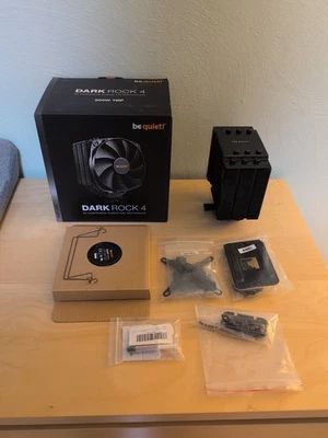 Used be quiet! Dark Rock 4 200W TDP CPU Cooler BK021 (Intel Bracket Only) - Image 1 of 4