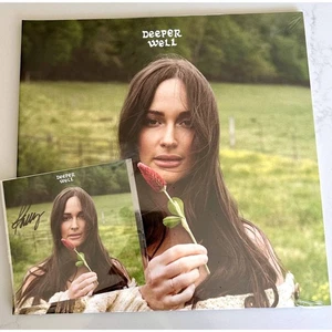 Kacey Musgraves Deeper Well Limited Tortoise Shell Vinyl LP And Signed ART Card - Picture 1 of 4
