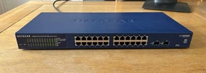 Netgear ProSafe GS724T Commutateur intelligent Gigabit Ethernet 24 ports 2 SFP - Photo 1/5