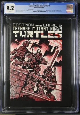 Teenage Mutant Ninja Turtles #1 ~Second print ~ Mirage Studios 1984 ~ CGC 9.2 - Image 1 of 2