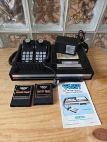 ColecoVision Bundle/ Power Cord, Controllers, 2 Games * No Audio Working *