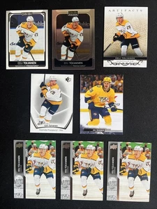 Eeli Tolvanen 8 Card NHL Ice Hockey Trading Card Lot Nashville Predators - Picture 1 of 9
