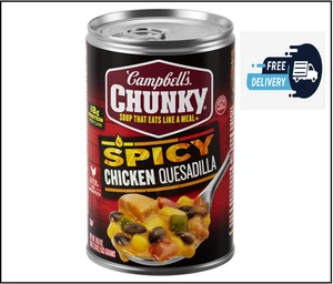 Campbell's Chunky Soup, würzige Huhn Quesadilla Suppe, 18,8 Unzen Dose - Bild 1 von 4
