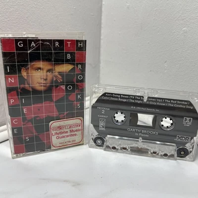 In Pieces by Garth Brooks Cassette Tape - Tested Works Perfect. - Image 1 of 4