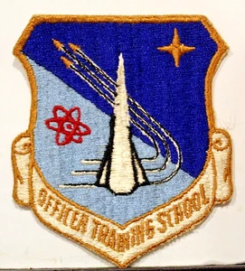 US Air Force Officer Training School Large Badge Insignia Patch Full Color - Picture 1 of 2