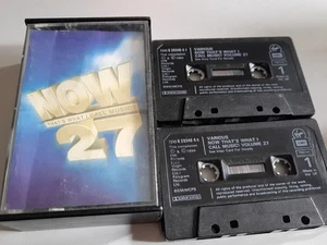 VARIOUS ARTISTS NOW THAT'S WHAT I CALL MUSIC 27 DOUBLE CASSETTE TAPE ALBUM 1994 - Picture 1 of 1